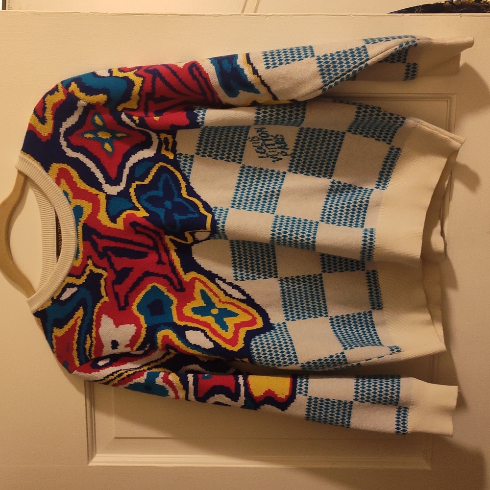 Louis Vuitton Psychedelic Quarter Zip Jacket